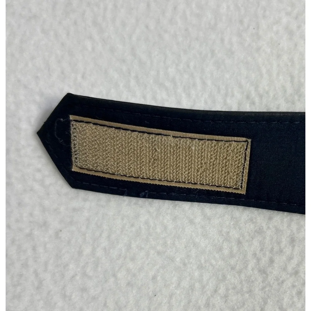VTG Ginnie Johansen Inc. Braided Wrap Belt Navy 100% Silk 24
